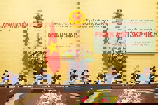 Chủ tịch Quốc hội Trần Thanh Mẫn chủ trì phiên họp Hội đồng Bầu cử quốc gia