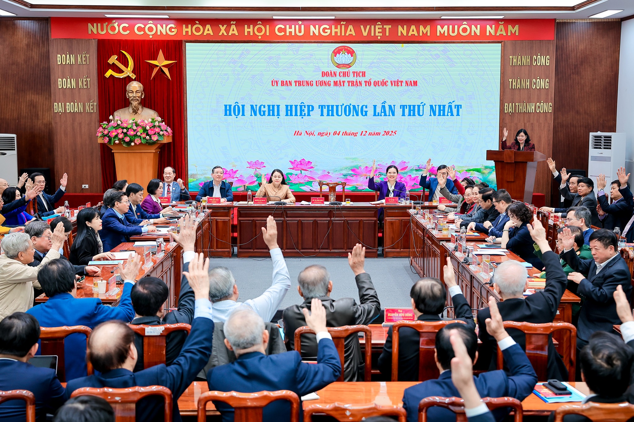 Đoàn Chủ tịch Ủy ban Trung ương MTTQ Việt Nam tổ chức Hội nghị hiệp thương lần thứ nhất về cơ cấu, số lượng người ứng cử đại biểu Quốc hội khóa XVI